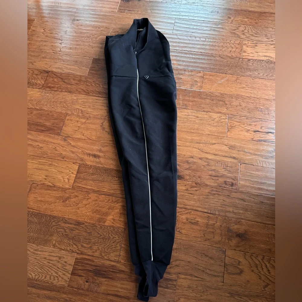 Vintage Obermeyer Black Wool Blend‎ Stirrup Jumpsuit - Picture 3 of 15